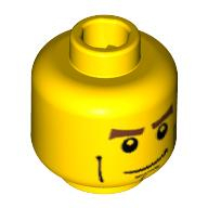 Lego hlava, žlutá (4215503)